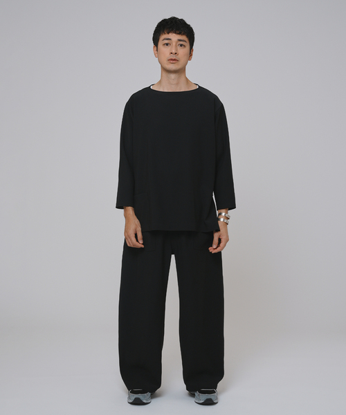 Product Twelve（プロダクトトゥエルブ）の「T/E(ティーイー)  カルゼ メカニックパンツ（スラックス・メンズ・ブラック/ネイビー・SMALL/MEDIUM/LARGE）」の3枚目の写真