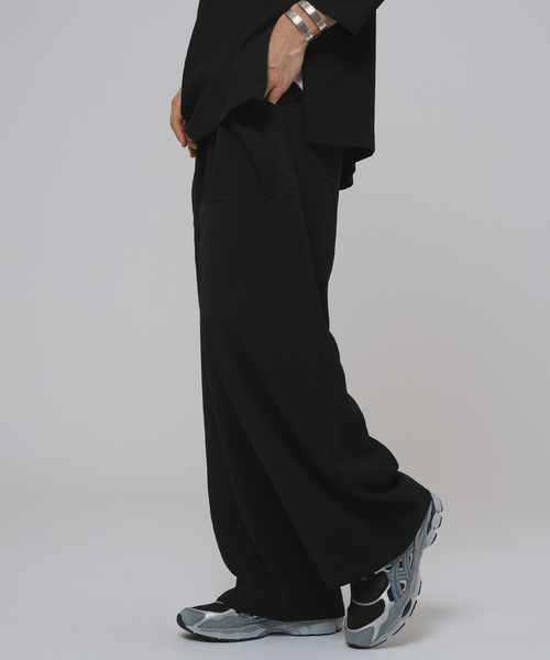 Product Twelve（プロダクトトゥエルブ）の「T/E(ティーイー)  カルゼ メカニックパンツ（スラックス・メンズ・ブラック/ネイビー・SMALL/MEDIUM/LARGE）」の6枚目の写真