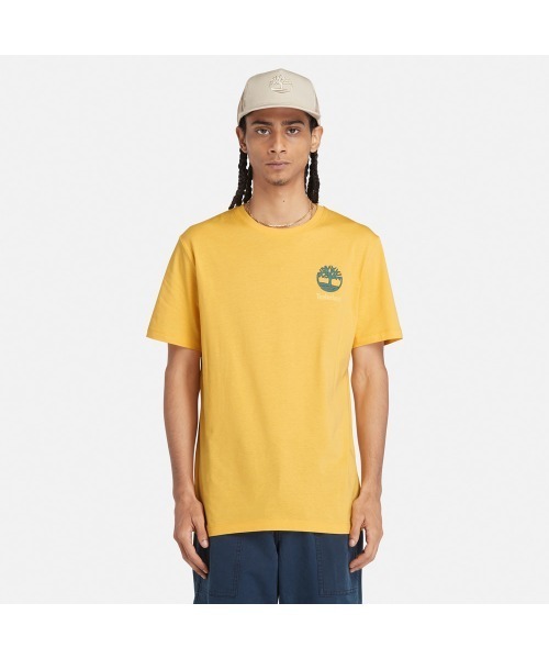 【Timberland】バックグラフィック 半袖 Tシャツ / 送料無料 Timberland tシャツ メンズ 半袖 バック グラフィック Tシャツ