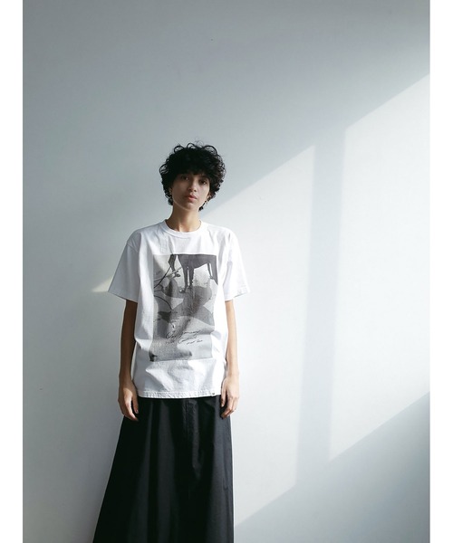 HER.(ハー)の「Oreo & Rose Tee/02(Tシャツ/カットソー・レディース・オフホワイト/ブラック・フリー)」の6枚目の写真