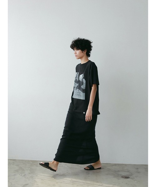 HER.(ハー)の「Oreo & Rose Tee/02(Tシャツ/カットソー・レディース・オフホワイト/ブラック・フリー)」の16枚目の写真