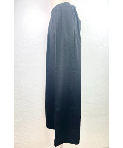 WORLD WIDE LOVE!(ワールドワイドラブ)の「コットンライクイージーパンツ(その他パンツ・レディース・ブラック/ライトベージュ・1)」の10枚目の写真