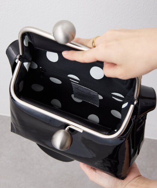 カワカワ皮ショルダーバッグ kawa-kawa(カワカワ)】NO1508kuchiganeポシェット/ショルダーバッグ