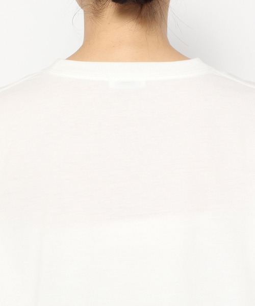 LOWRYS FARM(ローリーズファーム)の「フォトTEE 494889(Tシャツ/カットソー・レディース・アイボリー/オフホワイト/ネイビー・FREE)」の7枚目の写真