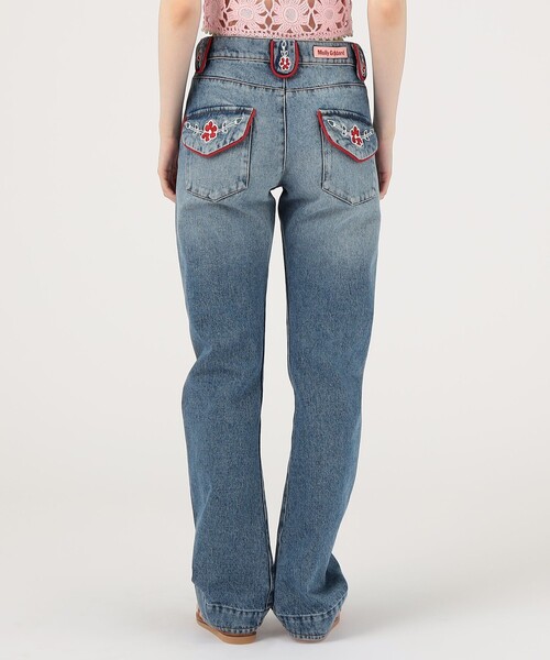 Molly Goddard(モリー ゴダード)の「Molly Goddard CORA JEANS(デニムパンツ・レディース・ブルー系その他・25/26)」の9枚目の写真