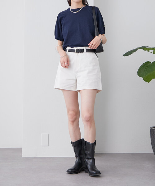 【未使用】d.i.a. ファー付きショートパンツ 未使用】d.i.a. ファー付きショートパンツ