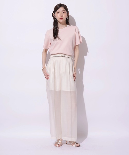 Rirandture パンツ Rirandture（リランドチュール）の「シアーワイドパンツ（その他