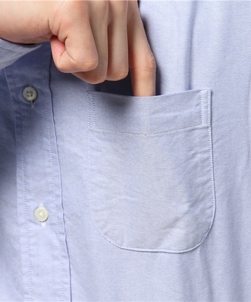 INDIVIDUALIZED SHIRTS（インディビジュアライズドシャツ）の「INDIVIDUALIZED SHIRTS オックスフォードボタンダウンシャツ（シャツ/ブラウス・メンズ・ホワイト/ブルー・38/39/40）」の12枚目の写真