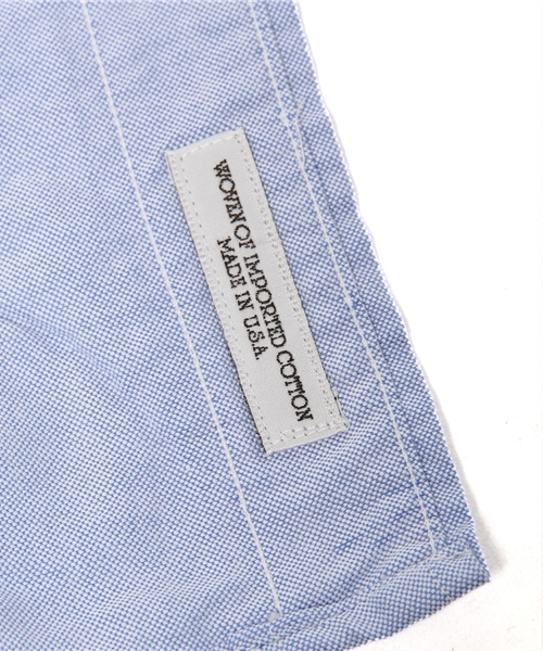 INDIVIDUALIZED SHIRTS（インディビジュアライズドシャツ）の「INDIVIDUALIZED SHIRTS オックスフォードボタンダウンシャツ（シャツ/ブラウス・メンズ・ホワイト/ブルー・38/39/40）」の5枚目の写真