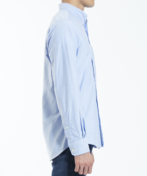 INDIVIDUALIZED SHIRTS（インディビジュアライズドシャツ）の「INDIVIDUALIZED SHIRTS オックスフォードボタンダウンシャツ（シャツ/ブラウス・メンズ・ホワイト/ブルー・38/39/40）」の7枚目の写真