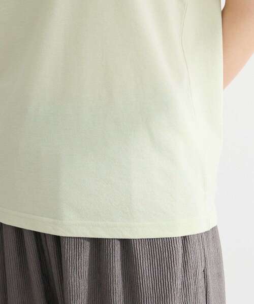 Green Parks(グリーンパークス)の「SET2点マジョリカシャーリングブラウス+タンク(シャツ/ブラウス・レディース・ライトグリーン/チャコールグレー/アイボリー・FREE)」の19枚目の写真