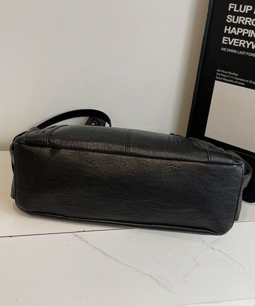 HALEY PESCA(ヘーリーペスカ)の「HALEY PESCA/2WAY ヴィンテージショルダーバッグ(ショルダーバッグ・レディース・ブラック/ブラウン・FREE)」の16枚目の写真