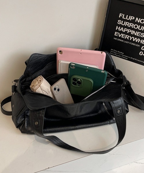 HALEY PESCA(ヘーリーペスカ)の「HALEY PESCA/2WAY ヴィンテージショルダーバッグ(ショルダーバッグ・レディース・ブラック/ブラウン・FREE)」の13枚目の写真