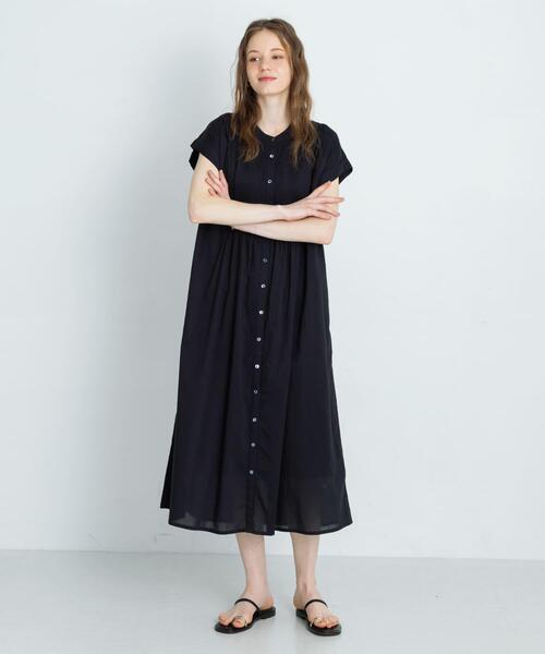 URBAN RESEARCH Sonny Label(アーバンリサーチサニーレーベル)の「エアリーコットンピンタックワンピース(ワンピース・レディース・ブラック/グリーン系その他/ピンク・FREE)」の8枚目の写真