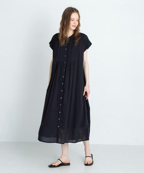 URBAN RESEARCH Sonny Label(アーバンリサーチサニーレーベル)の「エアリーコットンピンタックワンピース(ワンピース・レディース・ブラック/グリーン系その他/ピンク・FREE)」の9枚目の写真