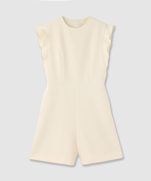 極美品✨ルルウィルビー　アンサンブル　22SS　花柄　セット　2　白　大人可愛い 極美品✨ルルウィルビー アンサンブル 22SS 花柄 セット 2 白