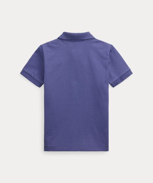 POLO RALPH LAUREN CHILDRENSWEAR(ポロ ラルフ ローレン チルドレンズウェア)の「Big Pony コットン ジャージー ポロシャツ(ポロシャツ・キッズ・ブルー・3/4/6/7)」の4枚目の写真