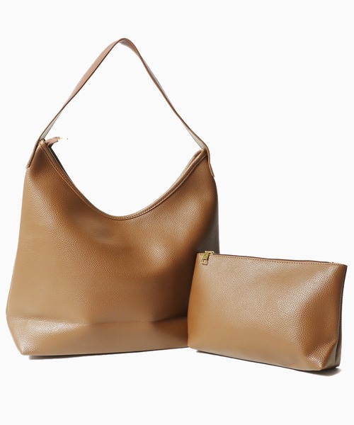 ROOPTOKYO（ループトウキョウ）の「ワンショルダーフェイクレザーバッグ（ショルダーバッグ・レディース・ブラウン/ベージュ/グリーン・FREE）」の17枚目の写真