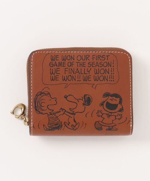 COACH X PEANUTS】エッセンシャル ビルフォールド ウォレット