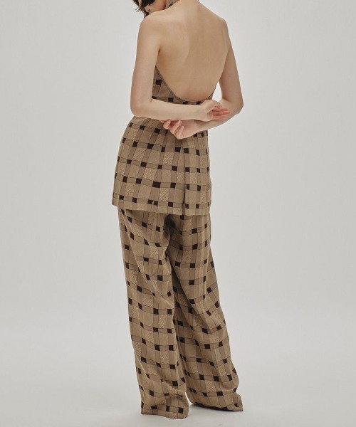 パンツ TODAYFUL Checkjacquard Tuck Trousers TODAYFUL Checkjacquard Tuck Trousers 12510714（その他パンツ