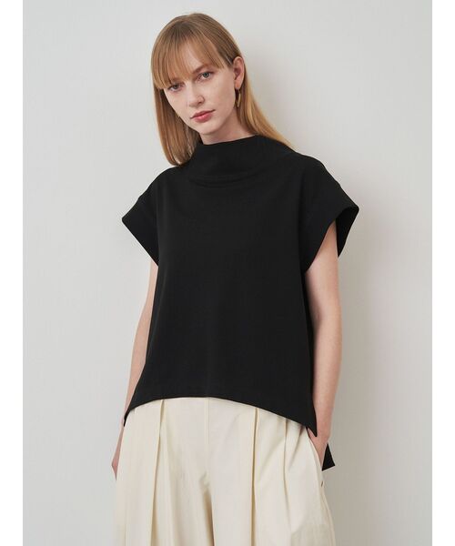 ELENDEEK（エレンディーク）の「オフネックカットソー（Tシャツ/カットソー・レディース・ブラック/オフホワイト/ネイビー・FREE）」の5枚目の写真