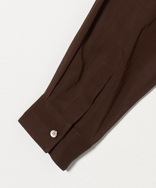 6（ロク）の「＜6(ROKU)＞コットン スケシャツ（シャツ/ブラウス・レディース・ブラウン系/ピンク・FREE）」の16枚目の写真