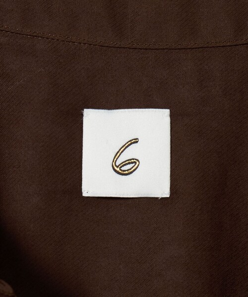 BEAUTY&amp;YOUTH UNITED ARROWS - 6(ROKU)ロク COTTON SUKE SHIRT/コットンスケシャツ 6(ROKU)＞コットン スケシャツ（シャツ/ブラウス）｜6（ロク）の