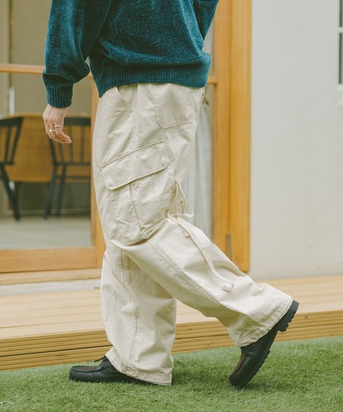 RAGEBLUE（レイジブルー）の「ミリタリードビーワイドカーゴパンツ