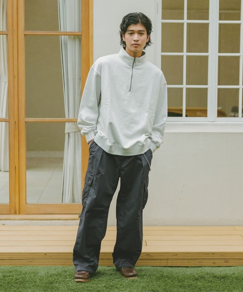 RAGEBLUE（レイジブルー）の「ミリタリードビーワイドカーゴパンツ（カーゴパンツ・メンズ・ネイビー/カーキ/ブラック/オフホワイト・SMALL/MEDIUM/LARGE）」の10枚目の写真