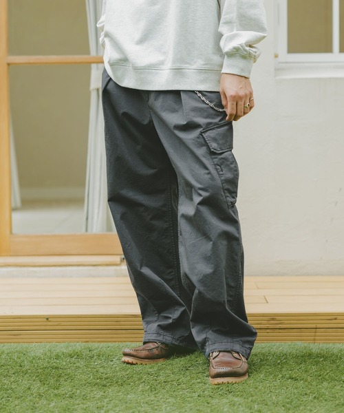 RAGEBLUE（レイジブルー）の「ミリタリードビーワイドカーゴパンツ
