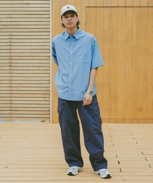 RAGEBLUE（レイジブルー）の「ミリタリードビーワイドカーゴパンツ（カーゴパンツ・メンズ・ネイビー/カーキ/ブラック/オフホワイト・SMALL/MEDIUM/LARGE）」の21枚目の写真