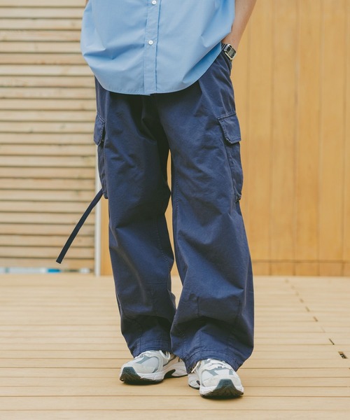 Misbhv 関税込 ハーネスカーゴパンツ ブルー MISBHV Harness カーゴジーンズ | ブルー | FARFETCH JP