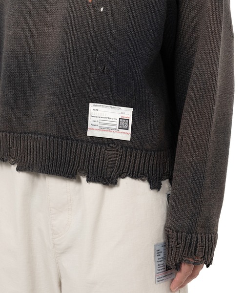 Whale Jacquard Knit Sweater（ニット/セーター）｜Maison MIHARA