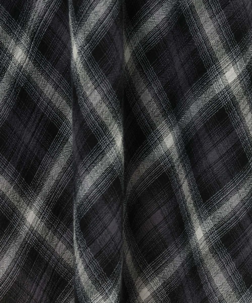 LOWRYS FARM（ローリーズファーム）の「オンブレチェックイレヘムスカート　 576761（スカート・レディース・チャコールグレー/レッド・FREE）」の22枚目の写真