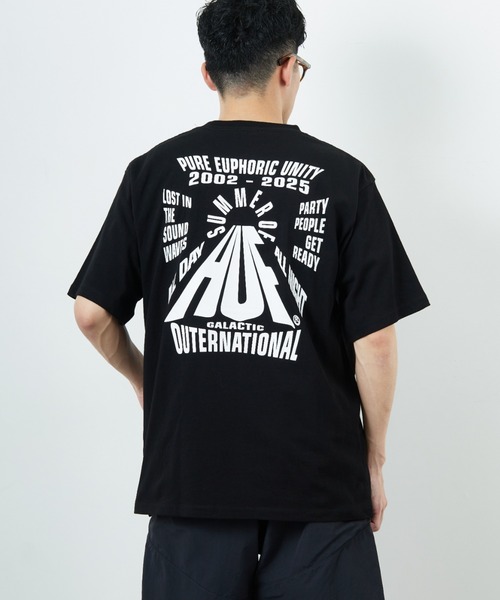 HUF/ハフ] EUPHORIC UNITY バックプリント ショートスリーブT
