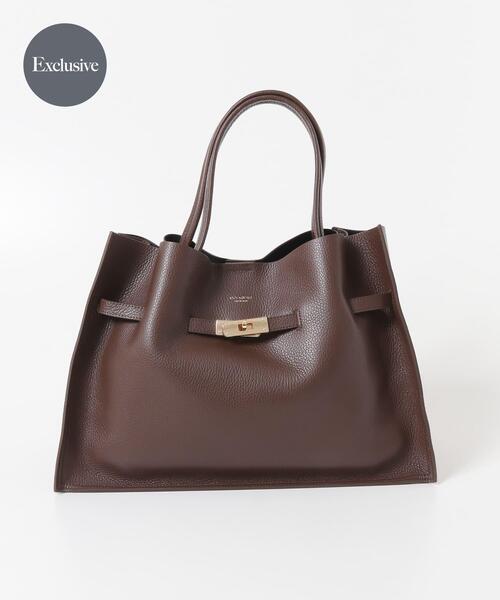 URBAN RESEARCH ROSSO WOMEN(アーバンリサーチ ロッソ)の「VIOLAd’ORO TRERO L(トートバッグ・レディース・ブラック/ベージュ系その他/ダークブラウン・-)」の2枚目の写真
