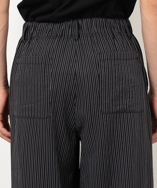 Purple&Yellow（パープルアンドイエロー）の「サッカーストライプワイドテーパードパンツ（その他パンツ・メンズ・ブラック・X-SMALL/SMALL/MEDIUM/LARGE）」の21枚目の写真