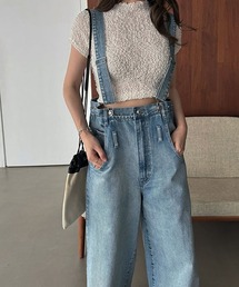 新品　willfully ウィルフリー ルーズシルエットデニム Blue デニム 新品 willfully ウィルフリー ルーズシルエットデニム Blue