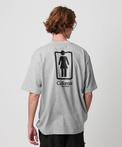 girl(ガール)の「<GIRL × CGS.>ロゴ Tシャツ(Tシャツ/カットソー・メンズ・ホワイト/ロイヤルブルー/グレー系・S/M/L)」の3枚目の写真