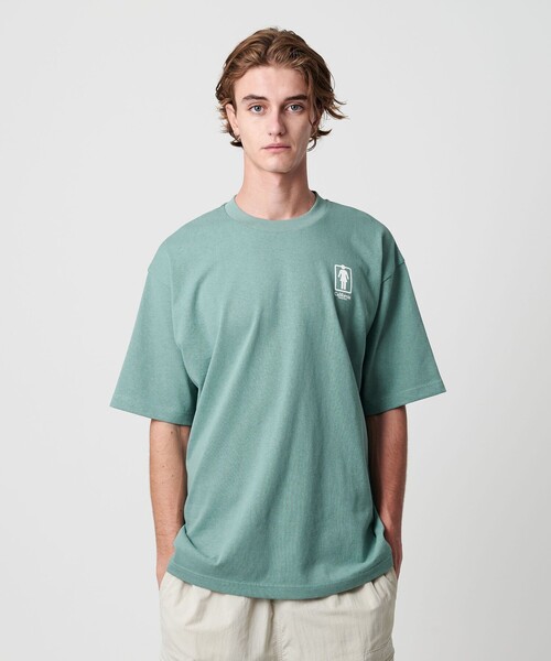 girl(ガール)の「<GIRL × CGS.>ロゴ Tシャツ(Tシャツ/カットソー・メンズ・ホワイト/ロイヤルブルー/グレー系・S/M/L)」の1枚目の写真