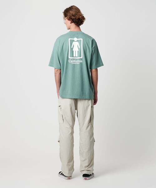 girl(ガール)の「<GIRL × CGS.>ロゴ Tシャツ(Tシャツ/カットソー・メンズ・ホワイト/ロイヤルブルー/グレー系・S/M/L)」の16枚目の写真