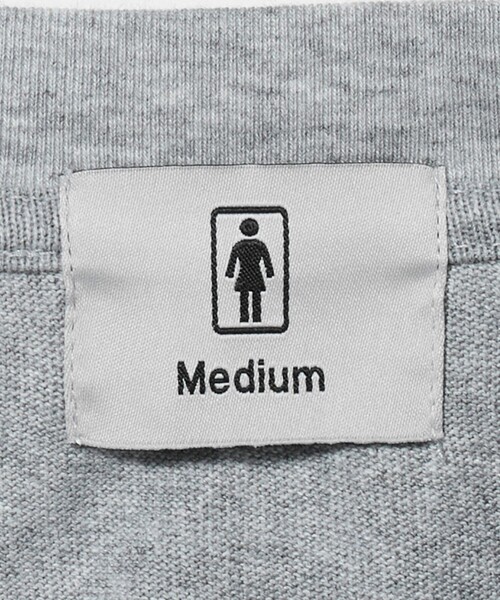 girl(ガール)の「<GIRL × CGS.>ロゴ Tシャツ(Tシャツ/カットソー・メンズ・ホワイト/ロイヤルブルー/グレー系・S/M/L)」の10枚目の写真