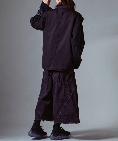 Theater code（シアターコード）の「Sweat Fabric Polo Vest/スウェット生地ポロベスト 秋 秋服メンズ 2026年秋冬（ベスト・メンズ・ブラック/ダークグレー/ライトグレー・L/M）」の17枚目の写真