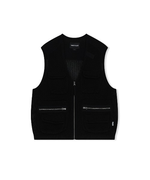 セール】Knitted Utility Vest（ベスト）｜YESEYESEE（イエス