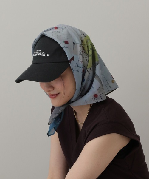 A part by（アパートバイ）の「【セレクト】LY_LetrerpCap（キャップ・レディース・ブラック/ベージュ/ボルドー・FREE）」の6枚目の写真