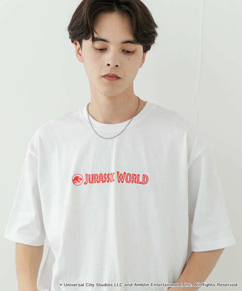 SENSE OF PLACE by URBAN RESEARCH（センスオブプレイスバイアーバンリサーチ）の「『別注』Jurassic World×SENSE OF PLACE　T-SHIRTS/A（Tシャツ/カットソー・メンズ・ブラック/ホワイト/ネイビー・LARGE/MEDIUM）」の11枚目の写真