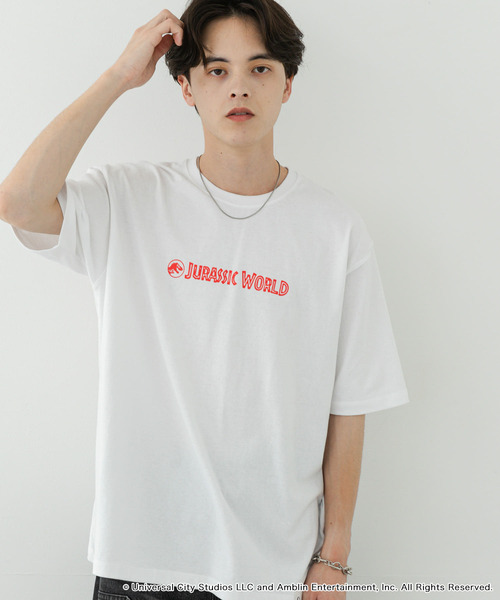 SENSE OF PLACE by URBAN RESEARCH（センスオブプレイスバイアーバンリサーチ）の「『別注』Jurassic World×SENSE OF PLACE　T-SHIRTS/A（Tシャツ/カットソー・メンズ・ブラック/ホワイト/ネイビー・LARGE/MEDIUM）」の12枚目の写真