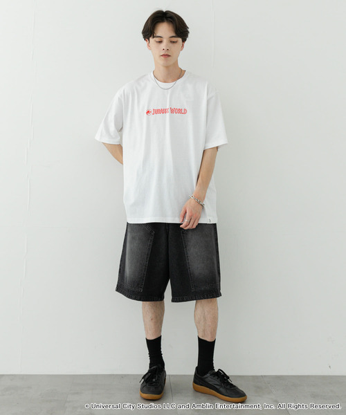 SENSE OF PLACE by URBAN RESEARCH（センスオブプレイスバイアーバンリサーチ）の「『別注』Jurassic World×SENSE OF PLACE　T-SHIRTS/A（Tシャツ/カットソー・メンズ・ブラック/ホワイト/ネイビー・LARGE/MEDIUM）」の16枚目の写真