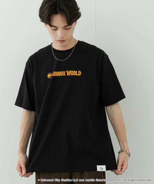 SENSE OF PLACE by URBAN RESEARCH（センスオブプレイスバイアーバンリサーチ）の「『別注』Jurassic World×SENSE OF PLACE　T-SHIRTS/A（Tシャツ/カットソー・メンズ・ブラック/ホワイト/ネイビー・LARGE/MEDIUM）」の19枚目の写真