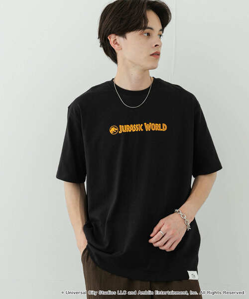 SENSE OF PLACE by URBAN RESEARCH（センスオブプレイスバイアーバンリサーチ）の「『別注』Jurassic World×SENSE OF PLACE　T-SHIRTS/A（Tシャツ/カットソー・メンズ・ブラック/ホワイト/ネイビー・LARGE/MEDIUM）」の20枚目の写真